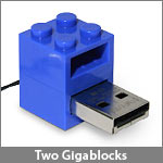 USB Memory Bricks stacked