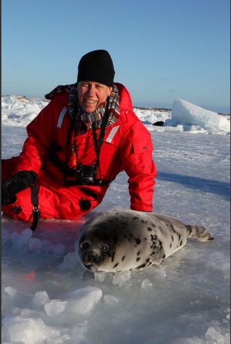 Mac Harb and seal